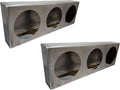 Triple 4 Round Steel Tail Light Box, Set of 2 X840638