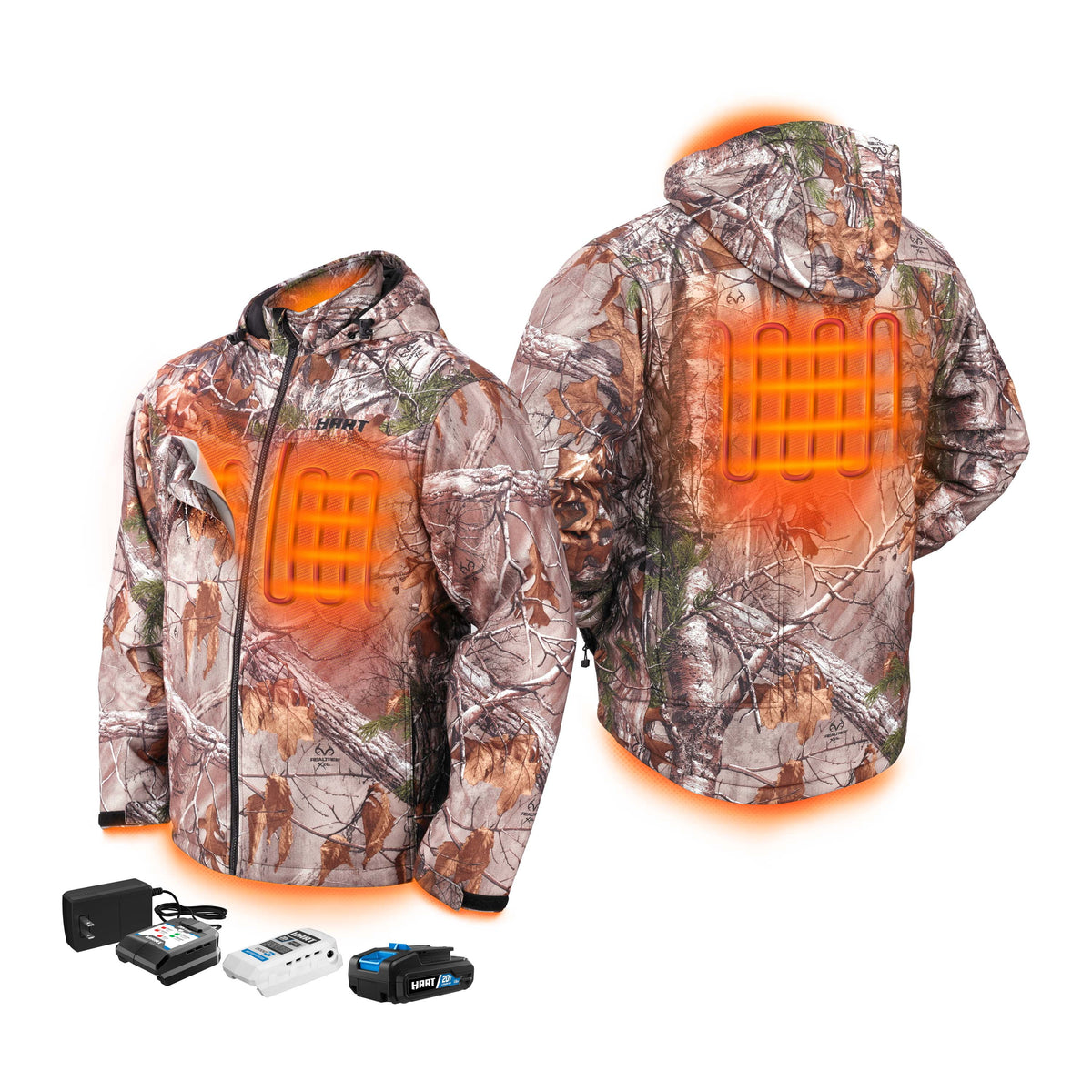 20-Volt Heated Jacket Kit Camouflage Medium J396696