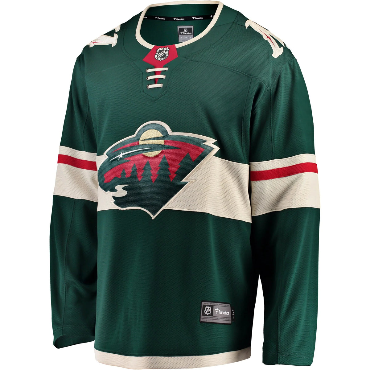 Men's Green Minnesota Wild Home Jersey N7505