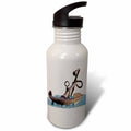 Vintage Rusted Anchor 21 oz Sports Water Bottle R7239