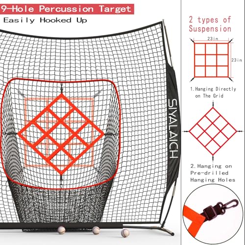 7 x 7 ft Baseball & Softball Hitting Net O21508