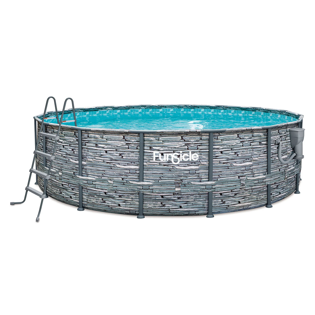 16' x 48" Round Frame Pool with Debris Cover E270577