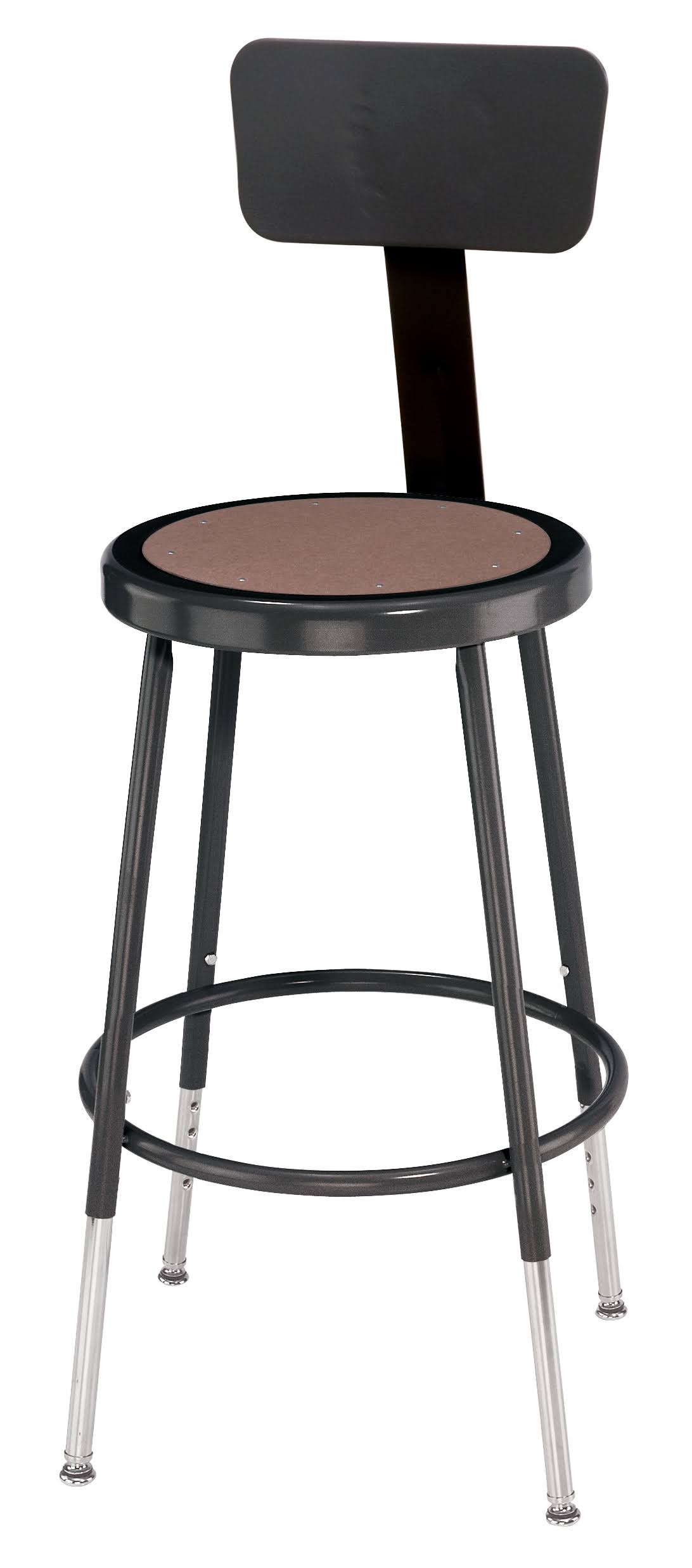 Black Round Stool S9867