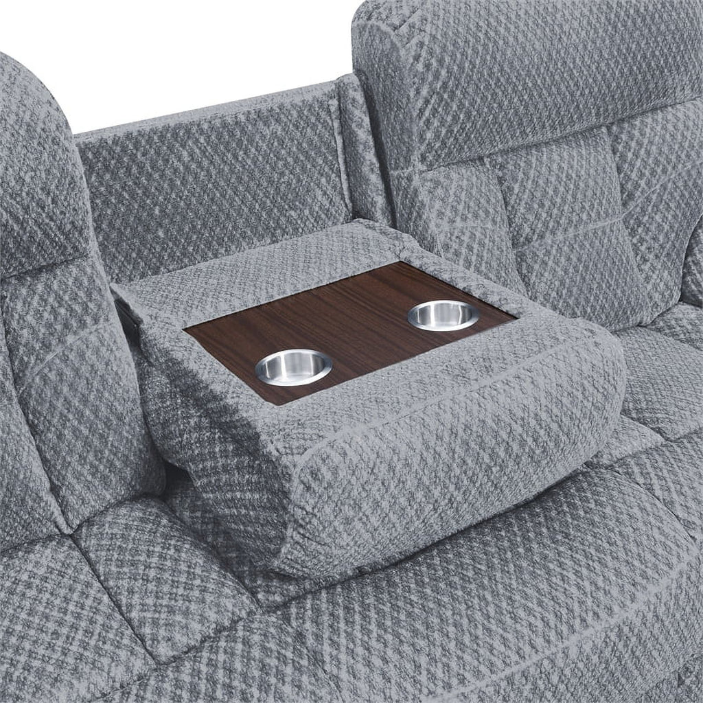 Polyester Fabric Power Sofa T423