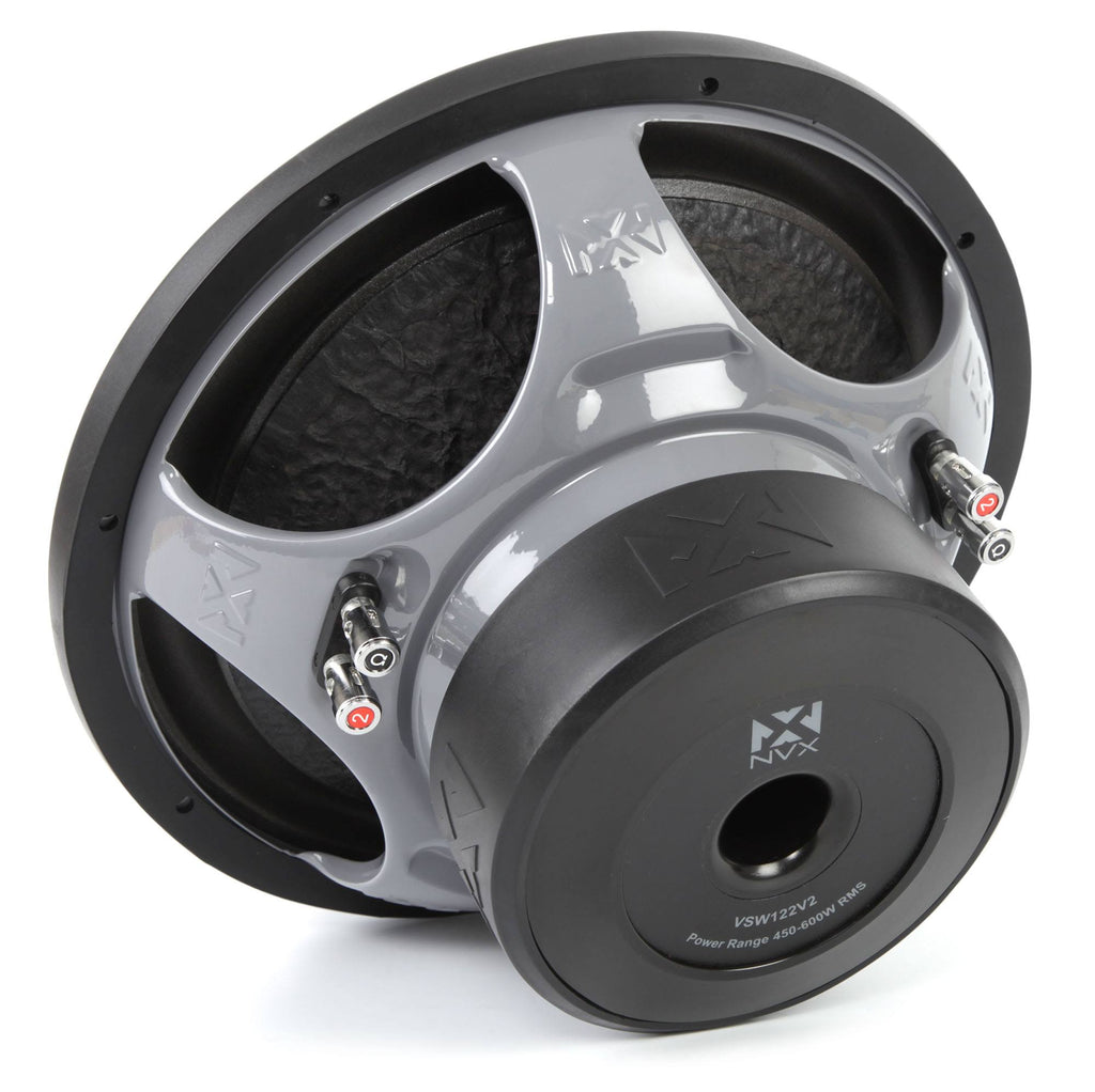 1200 Watt 12 inch Dual 2-Ohm Car Subwoofer P7743