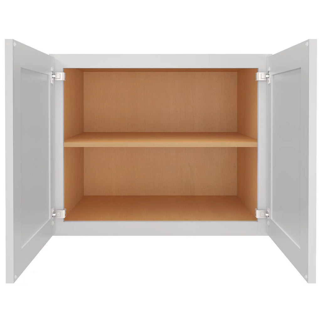 30-in Shaker Wall Bridge Kitchen Cabinet with 2 Doors F6713