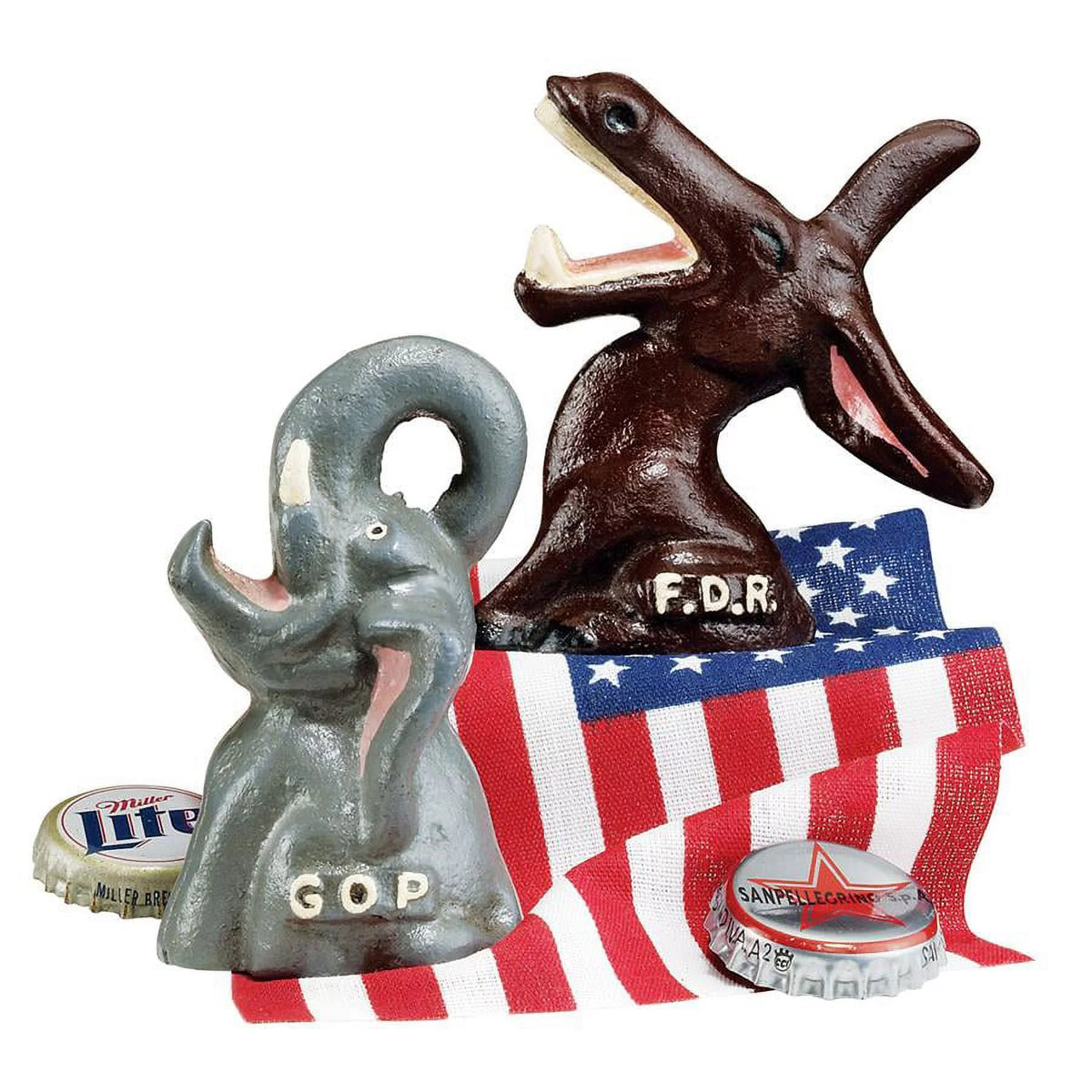 Cast Iron Bottle Opener Set of Two B509