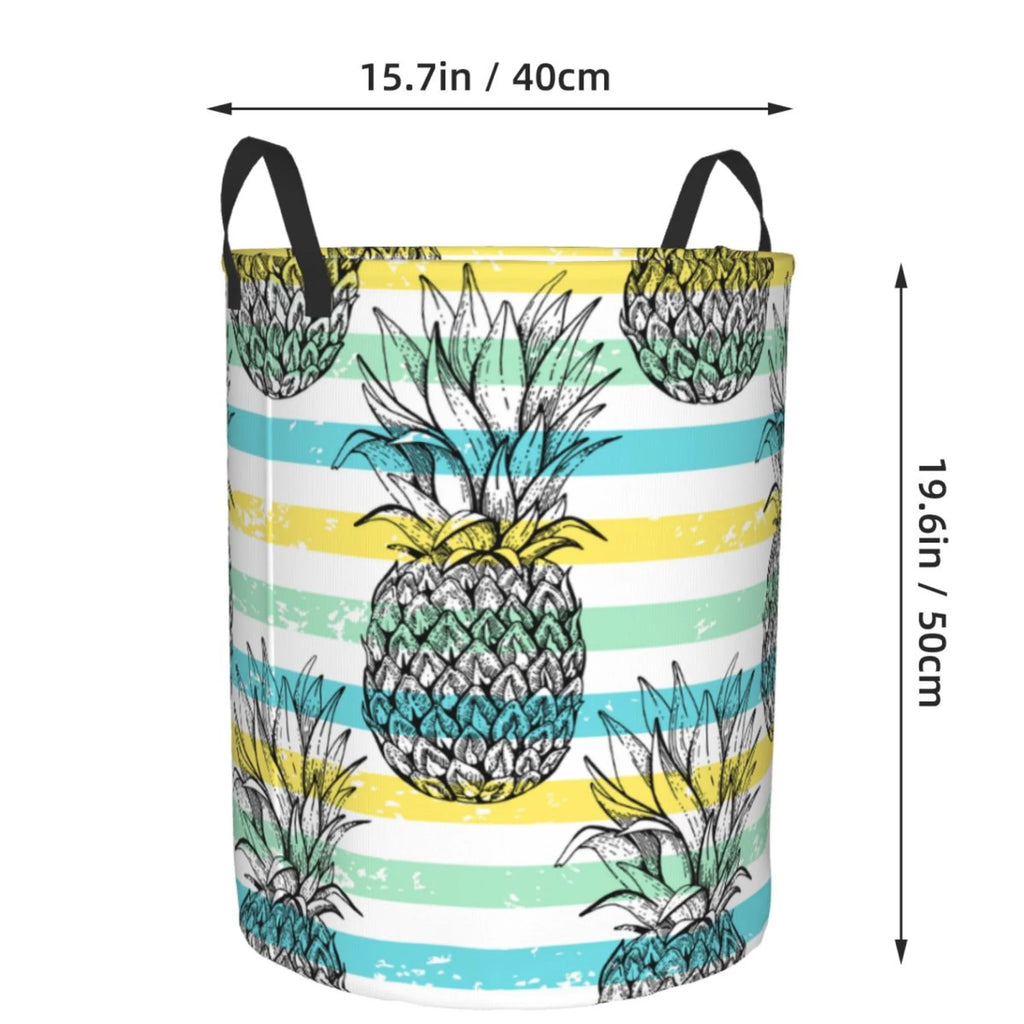 Waterproof Collapsible Large Laundry Baskets with Handles E4684