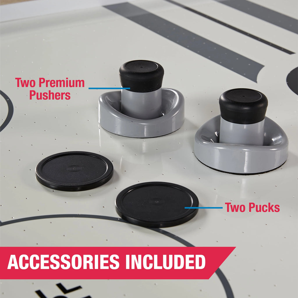 7' Air Powered Hockey Table with Pusher and Puck Set T980