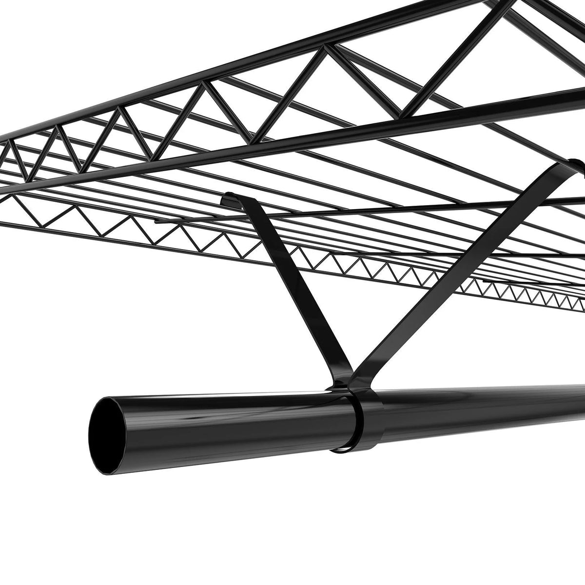 Heavy Duty Clothing Garment Rack with Shelves W816