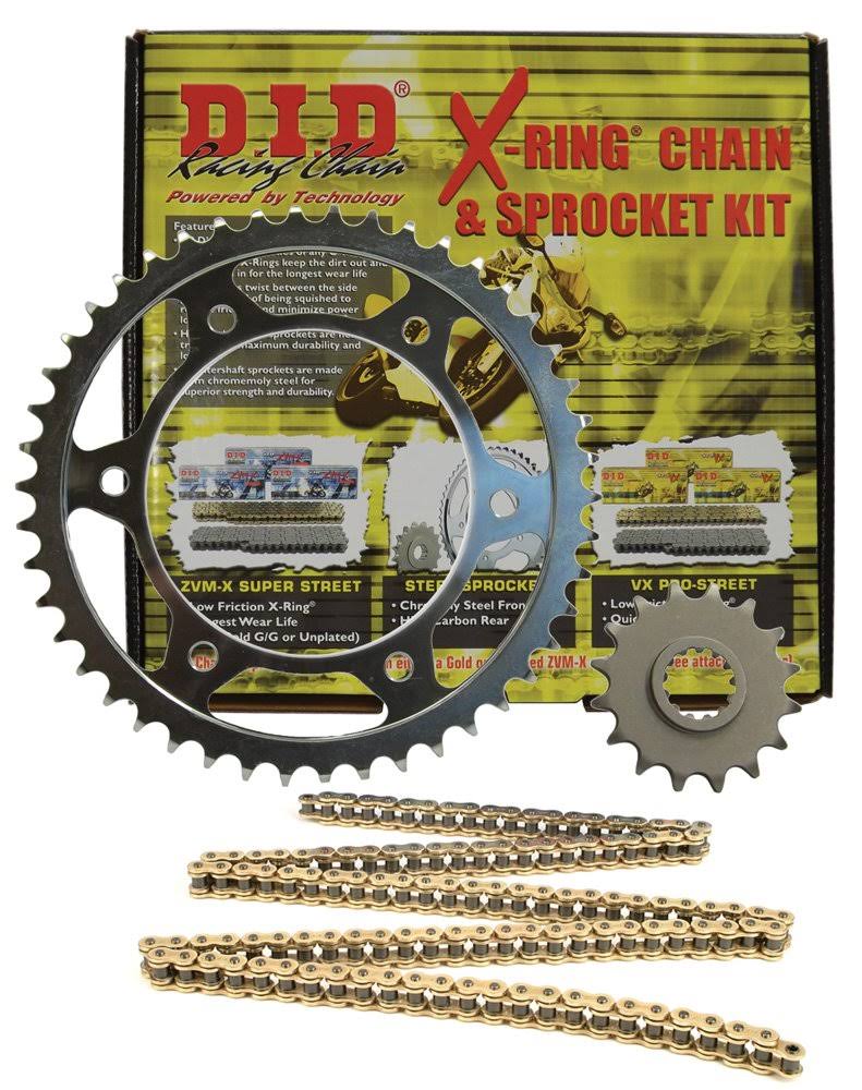 530ZVM-X Gold Chain and Sprocket Kit E555442