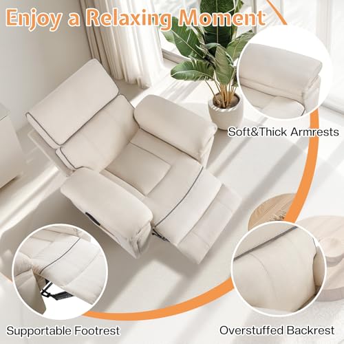 Oversized Power Lift Recliner Chair with Side Pocket U33378