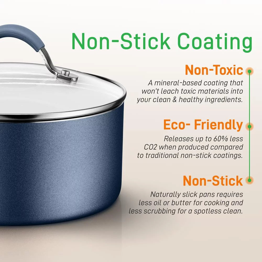 20 Piece Non-stick Cookware and Bakeware Set T7196
