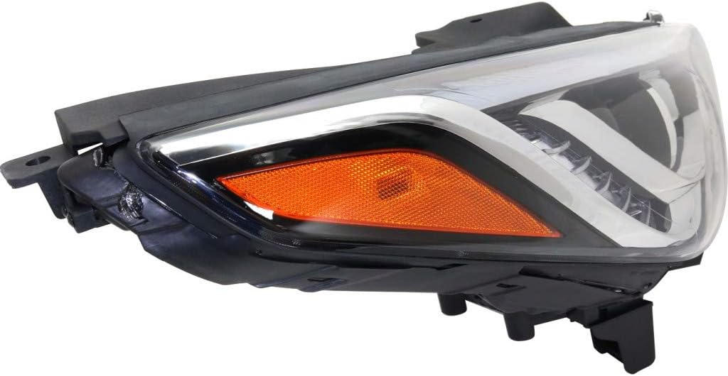 Headlight Assembly HID Type Passenger Side K718434