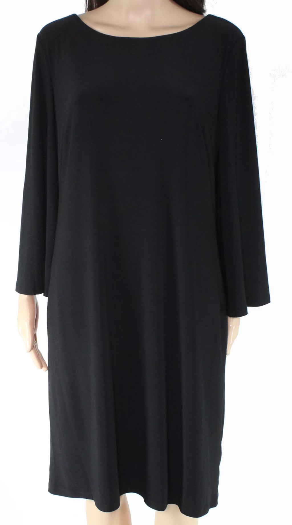Scoop Neck Shift Dress W8100