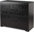 Walnut 2 Drawer Wood Lateral File Cabinet U4780