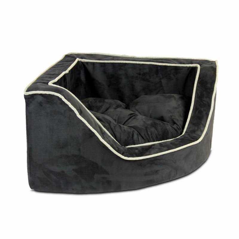 Overstuffed Corner Dog Bed Z5523