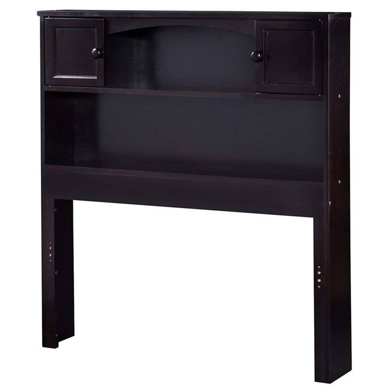 Twin Bookcase Headboard in Espresso H725046