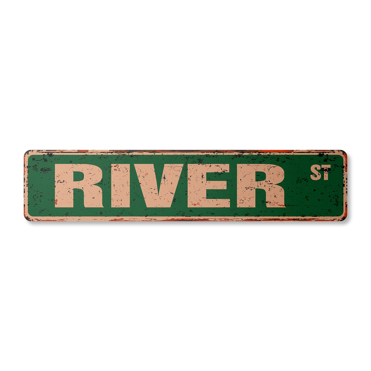 Vintage Aluminum Metal Sign H217
