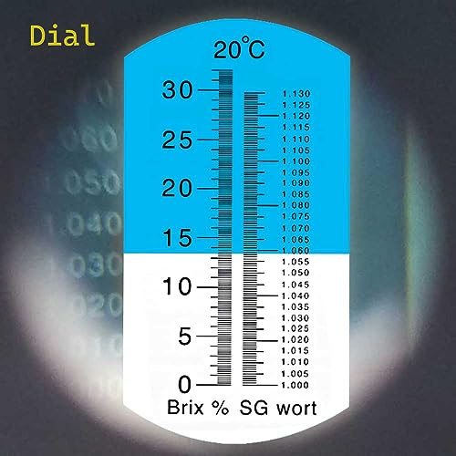 ATC Dual Scale Brix Refractometer L19873