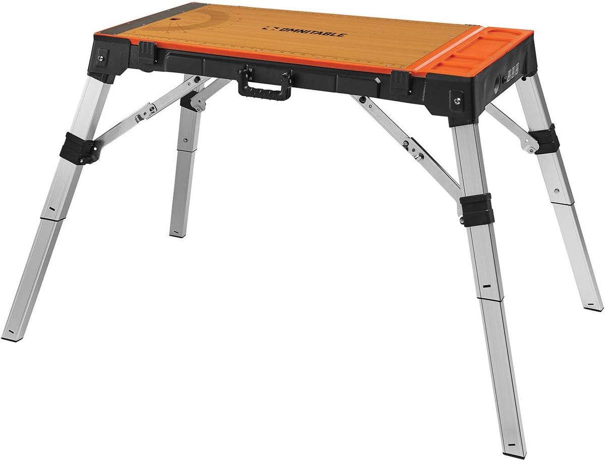 Portable Workbench Work Table with Folding Legs S33859