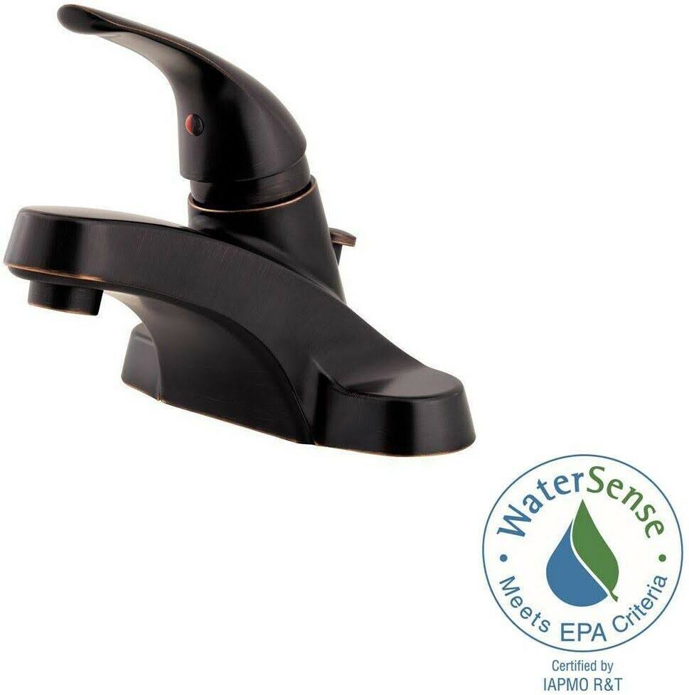 Tuscan Bronze Single Control Bathroom Faucet E170