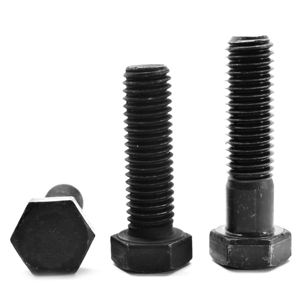 5/8x22-18 x 7x22 Fine Thread Grade 8 Hex Cap Screw Alloy Steel Black Oxide G9617