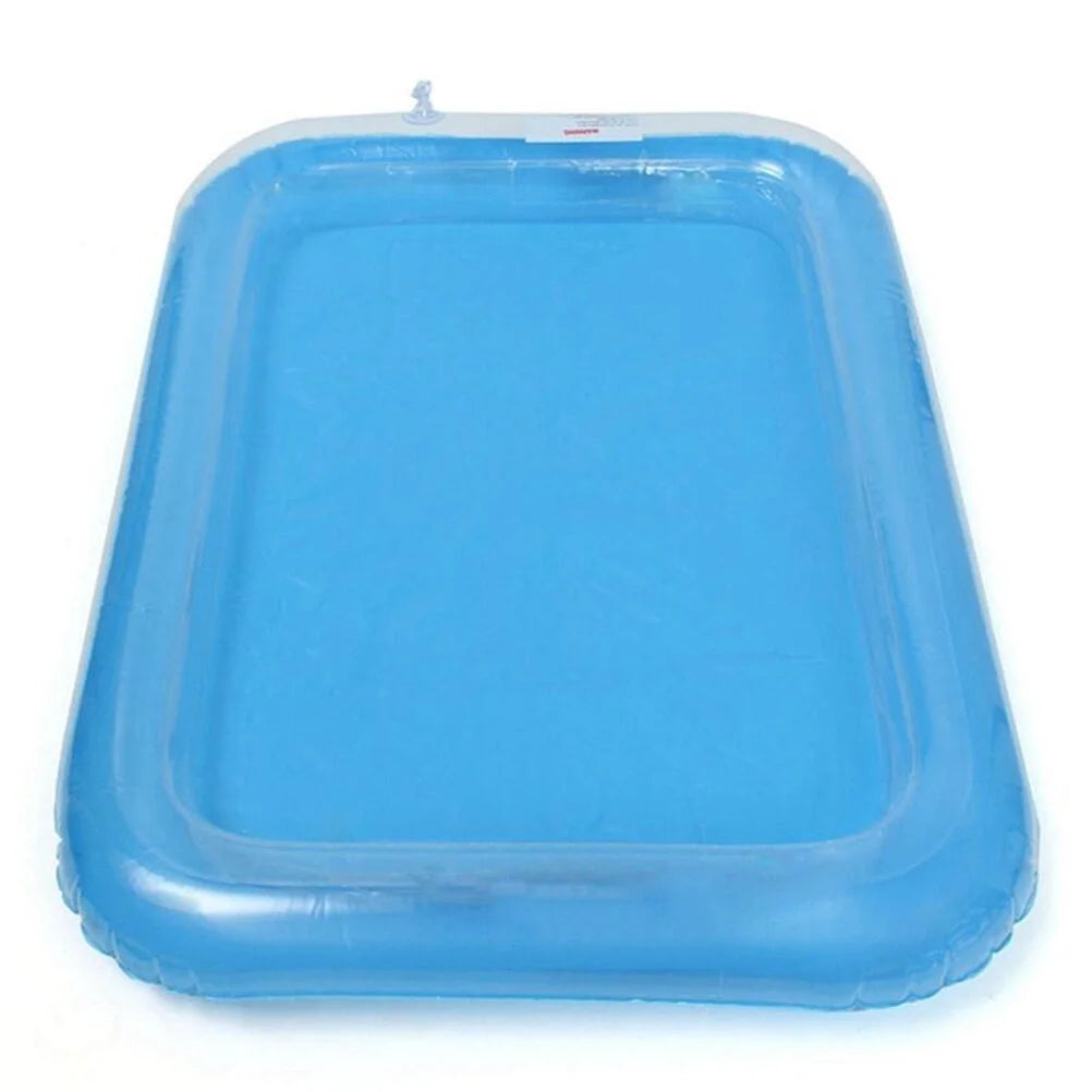 Blue Inflatable Sandbox Play Sand Toy Tray S20706