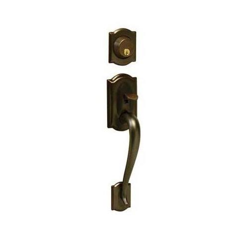 Lifetime Polished Brass Double Cylinder Handleset L82632