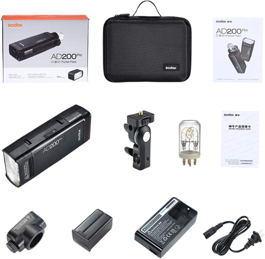 Pocket Flash Speedlite Monolight with 2900mAh Lithium Battery L700527