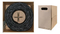 Black Solid Cat6 Bulk Cable Q371433