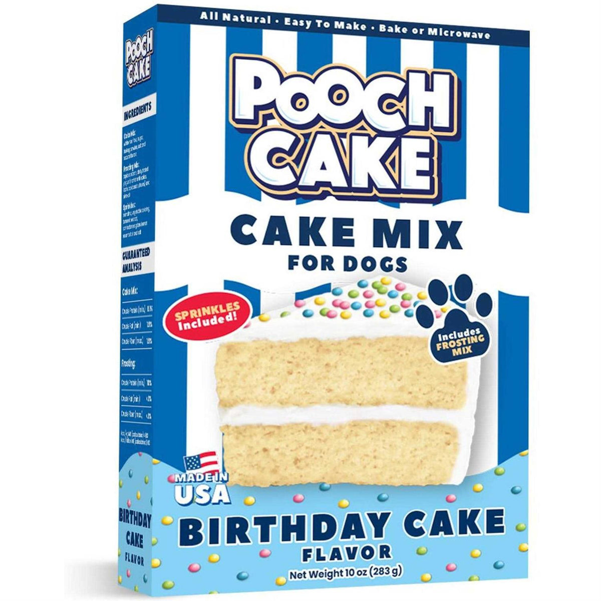 Dog Birthday Cake Mix with Sprinkles B967785