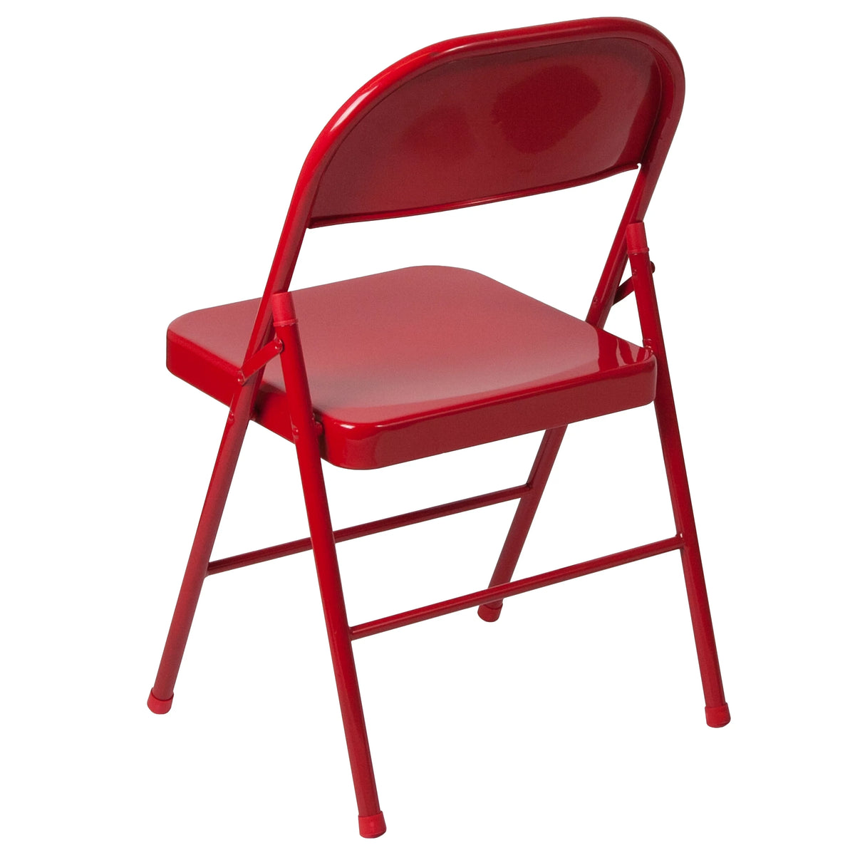Red Metal Folding Chair M422