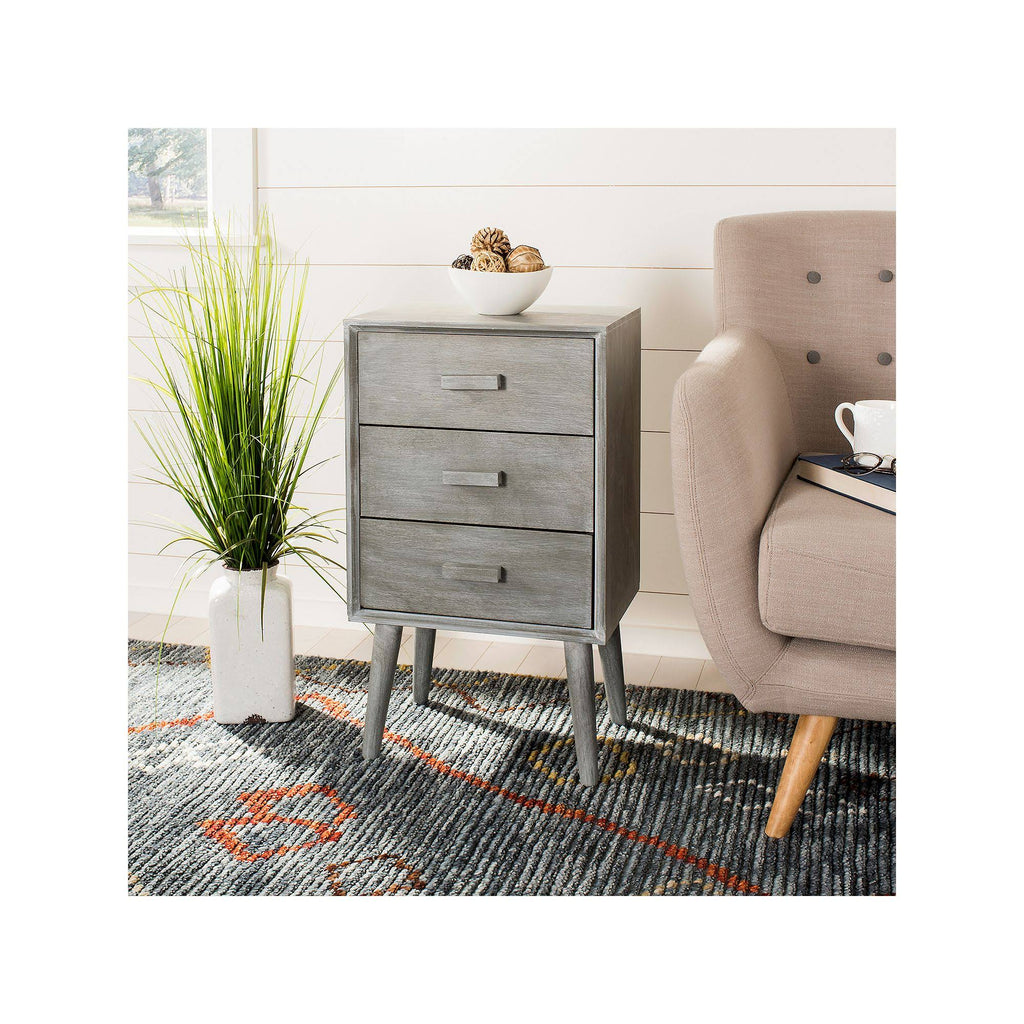 3 Drawer Slate Grey Chest W662