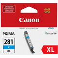 Canon CLI-281XL Cyan Inkjet Ink Cartridge Bundle of 5 G6200