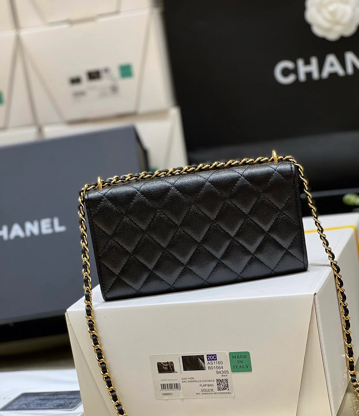 Black Shoulder Bag O6761