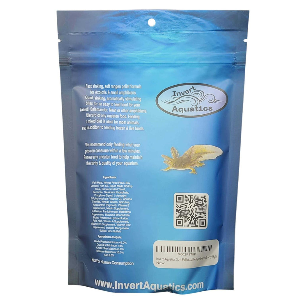 Soft Pellets for Axolotls Moist Sinking Diet L66269