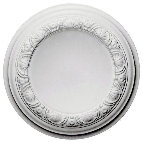 12 1/2x22OD x 1 1/2x22P Ceiling Medallion Platinum Finished L695127