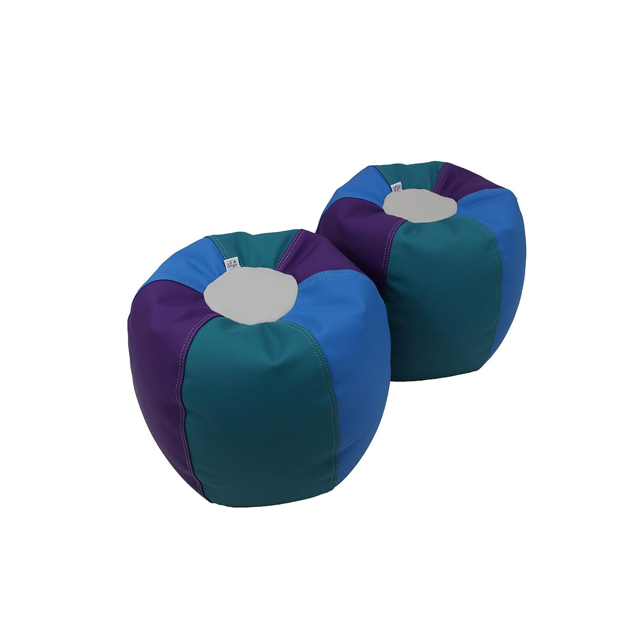 12 inch Puffs Bean Seating Set (2-Pack) Assorted B446878