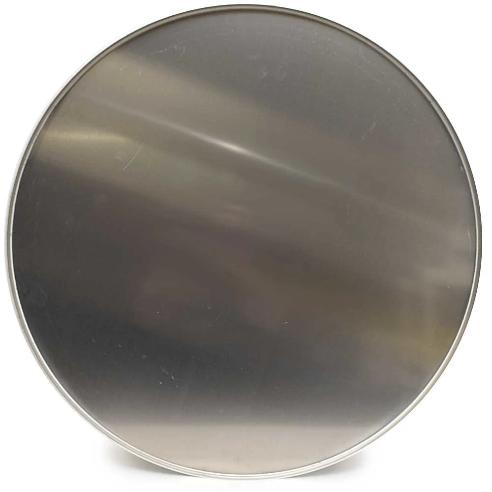 Flat 24 1/2 Inch Aluminum Pontoon Boat Log End Cap X33573