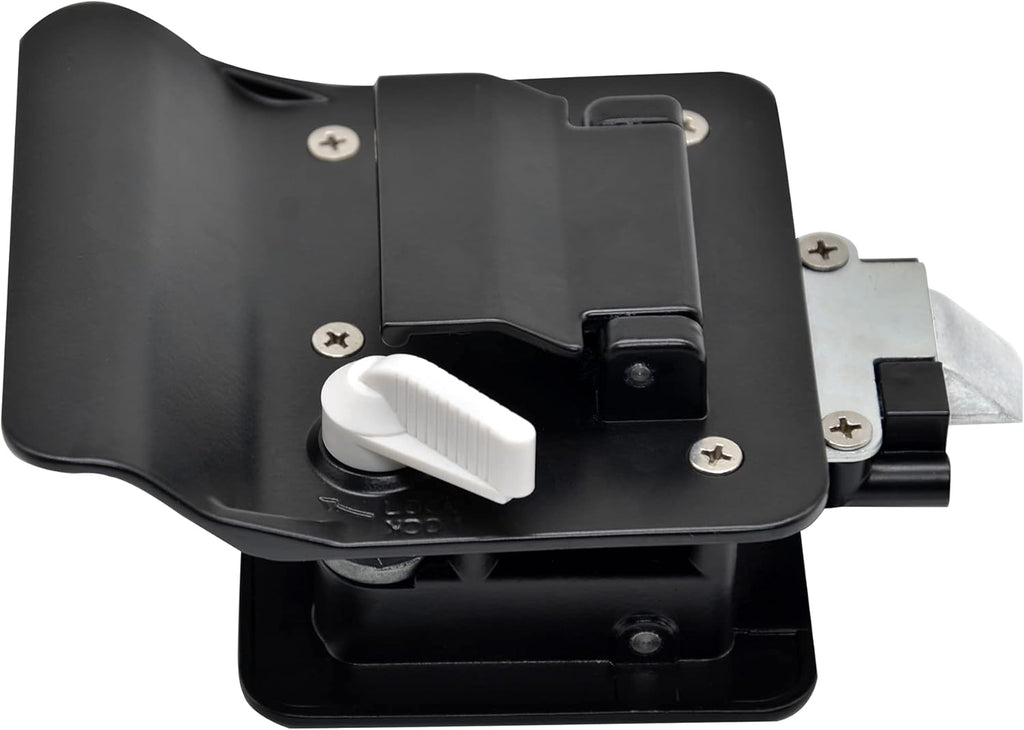 Black Zinc Alloy RV Door Lock with 4 Keys, Pack of 2 L938433