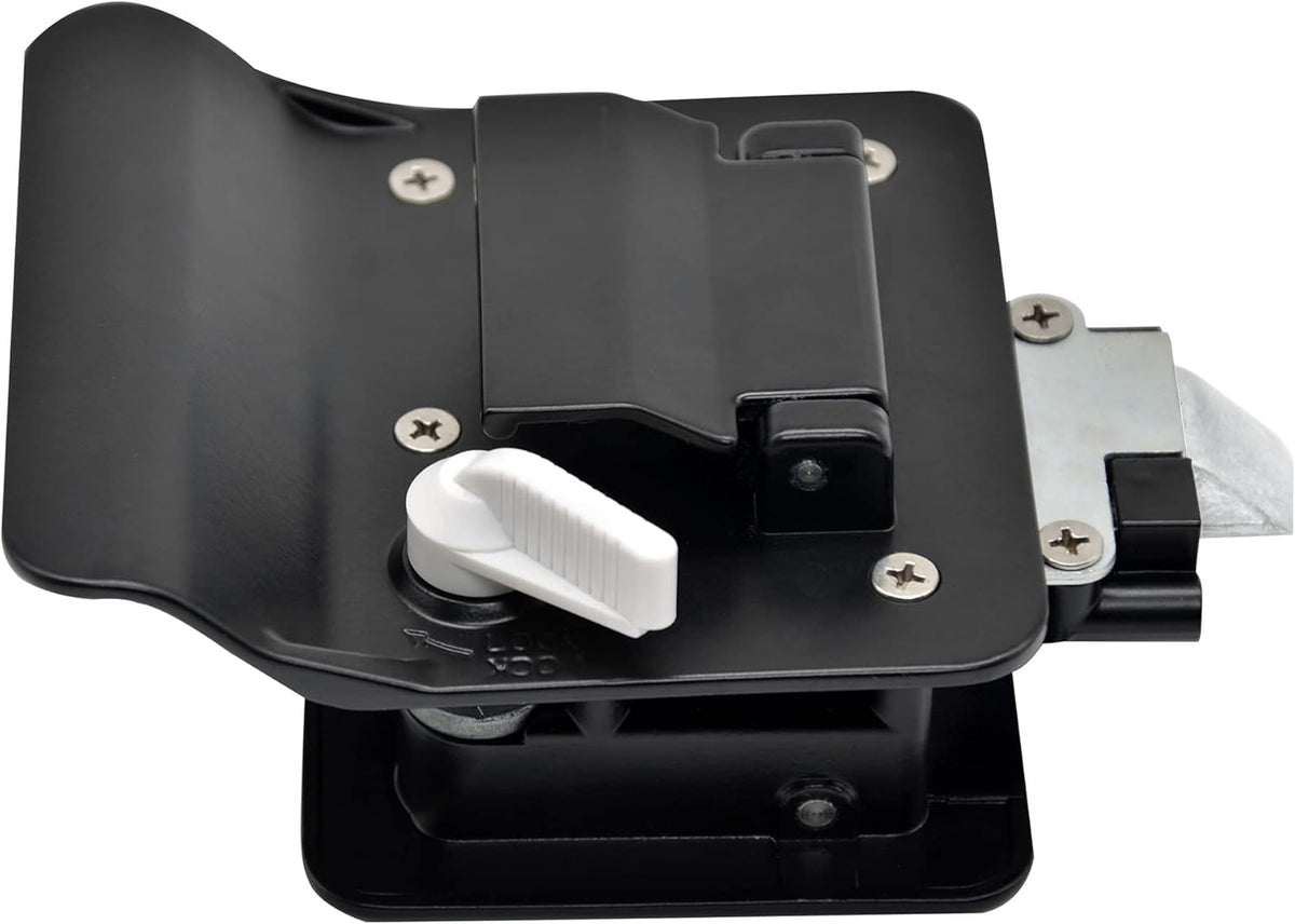 Black Zinc Alloy RV Door Lock with 4 Keys, Pack of 2 L938433