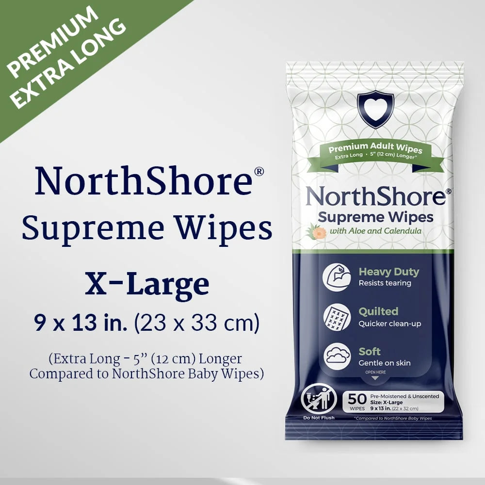 Quilted Wipes X-Large 300 ct E494720
