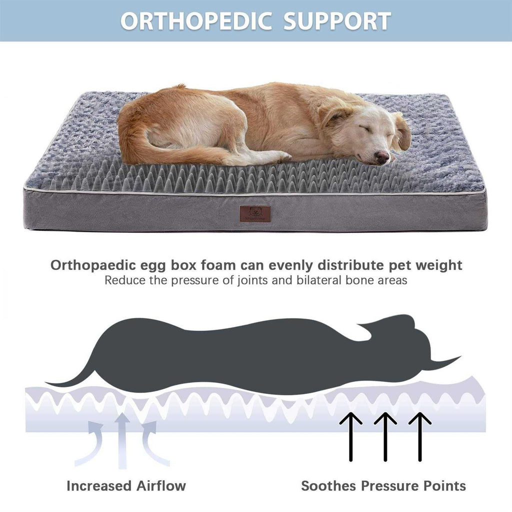 Orthopedic Waterproof Dog Bed with Removable Washable Cover S865789