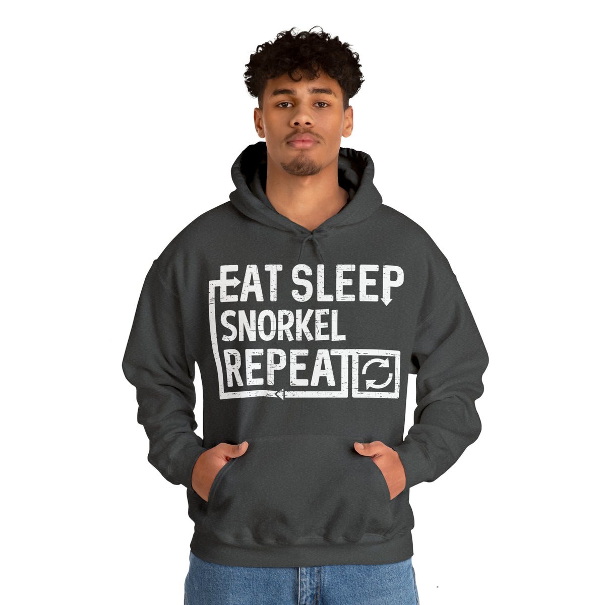 Snorkel Graphic Hoodie Sweatshirt D92445