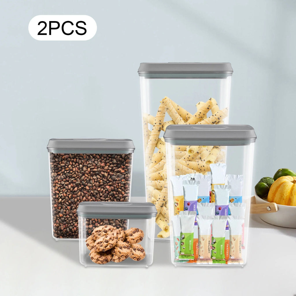 8 Piece Airtight Stackable Plastic Food Storage Containers O63873