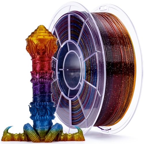 1.75mm Sparkle Glitter PLA 3D Printing Filament 1kg Spool P897