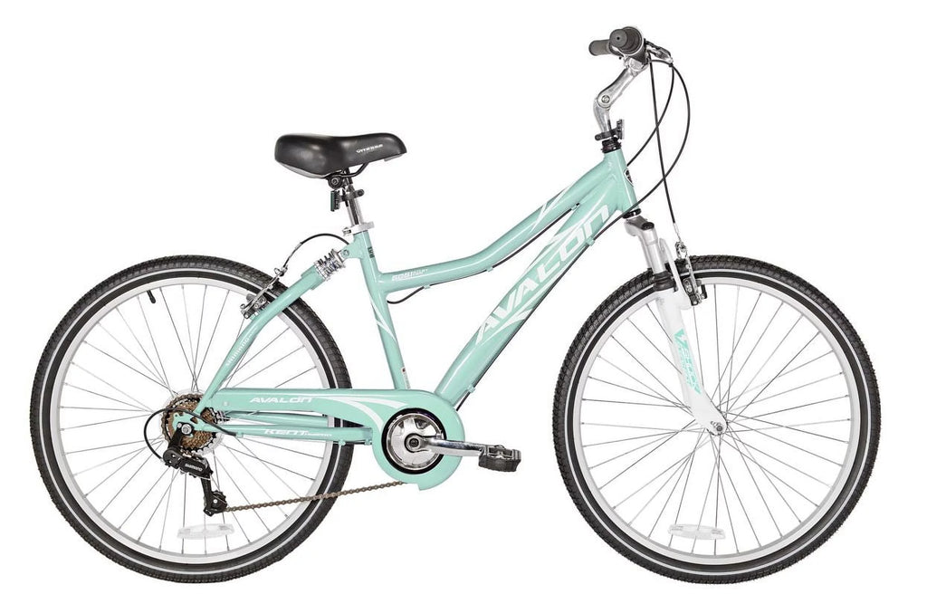26 In. Purple Full Suspension Hybrid Bike H2100