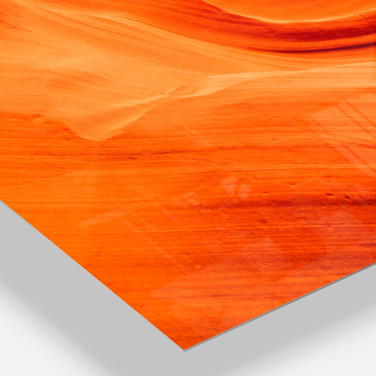 Orange Upper Antelope Canyon Metal Wall Art D37206