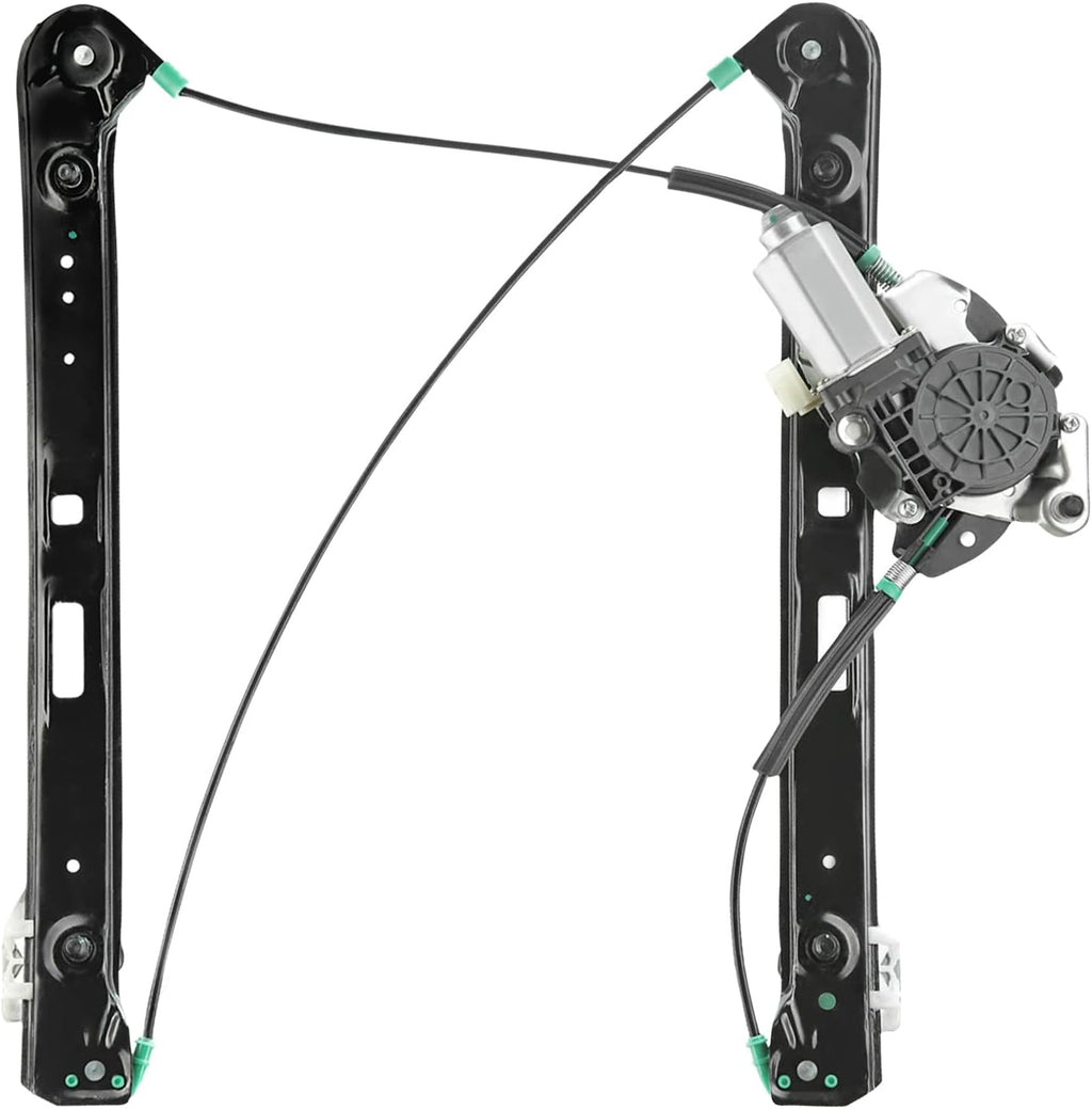 Power Window Regulator with Motor Front Left Driver Side Pack of 2 D863165